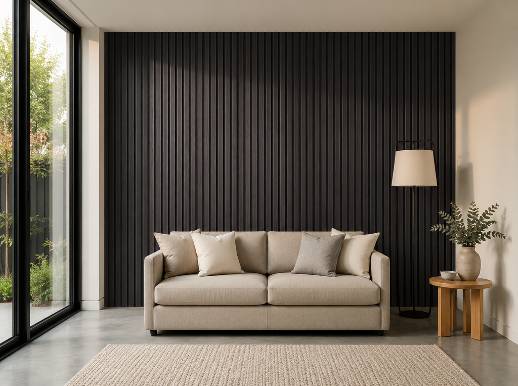 Brunello Signature Walnut Slat Wall Panel 270 × 110 cm